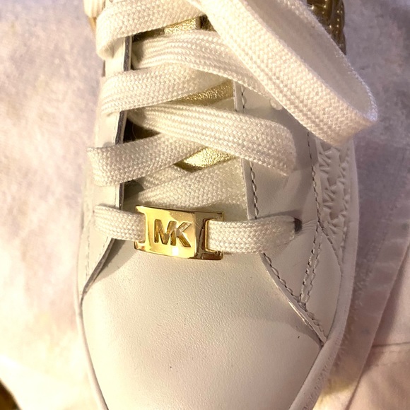 MICHAEL KORS Colby sneakers/ gold ⚡️⚡️ - Picture 7 of 10